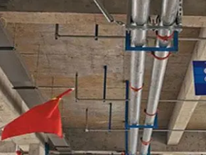桦南管廊支架的安装方法